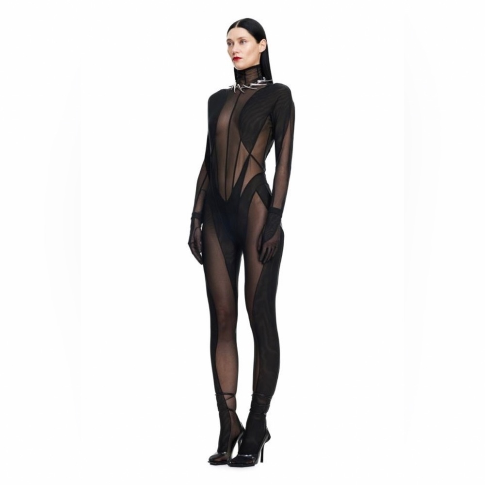 Mugler X H&M Black Catsuit Size L